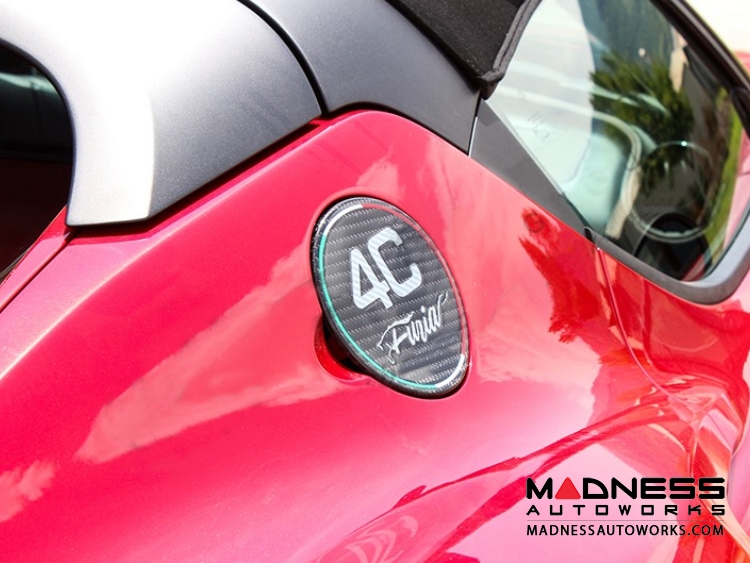 Alfa Romeo 4C Carbon Fiber Fuel Door - Furia
